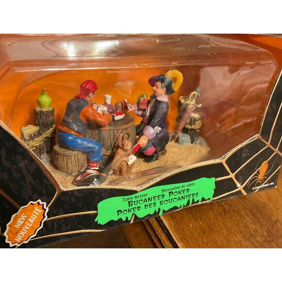 Lemax Halloween Village Spooky Town 2007 Buccaneer Poker #73642 NEW In Box - Picture 2 of 7